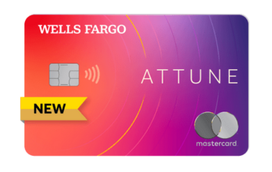 attune wells fargo credit card with 4% cash back